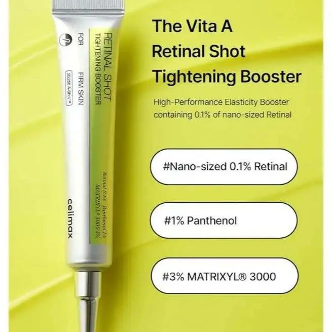 100% Original Celimax The Vita A Retinal Shot Tightening Booster 15ml - Image 2