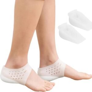 Height Increase Invisible Silicone Heel Lift Insoles for Men & Women